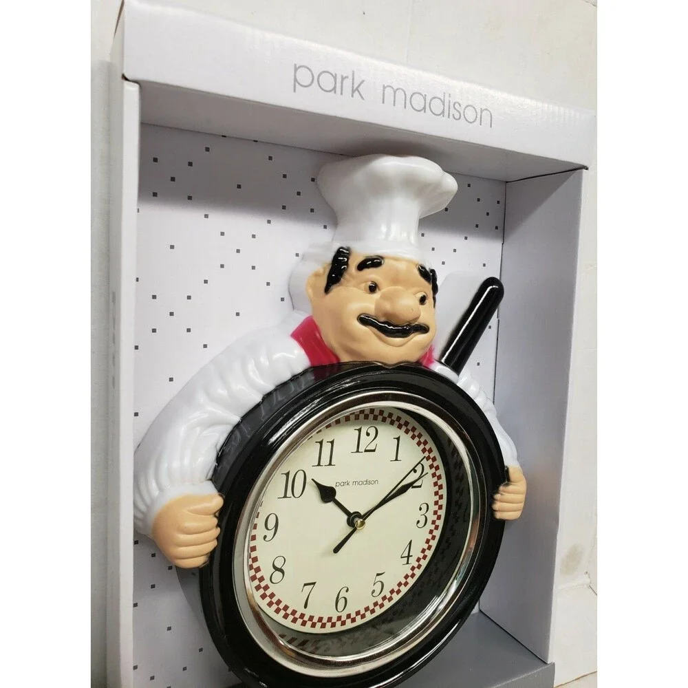 Plastic Kitchen Wall Clock, 11